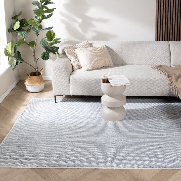 Dywan z krótkim włosiem - Lykke Jasnoniebieski