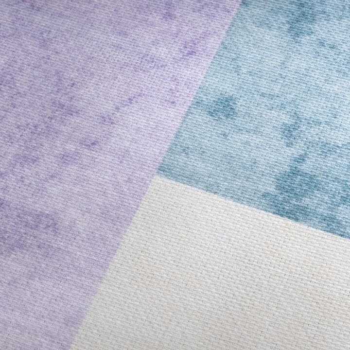 Dywan zewnętrzny Retro - Pop Lines Fioletowy - 3