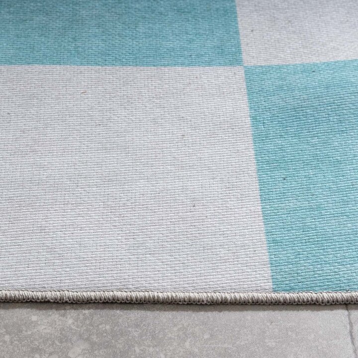 Dywan zewnętrzny Retro - Pop Cubes Zielony - 5