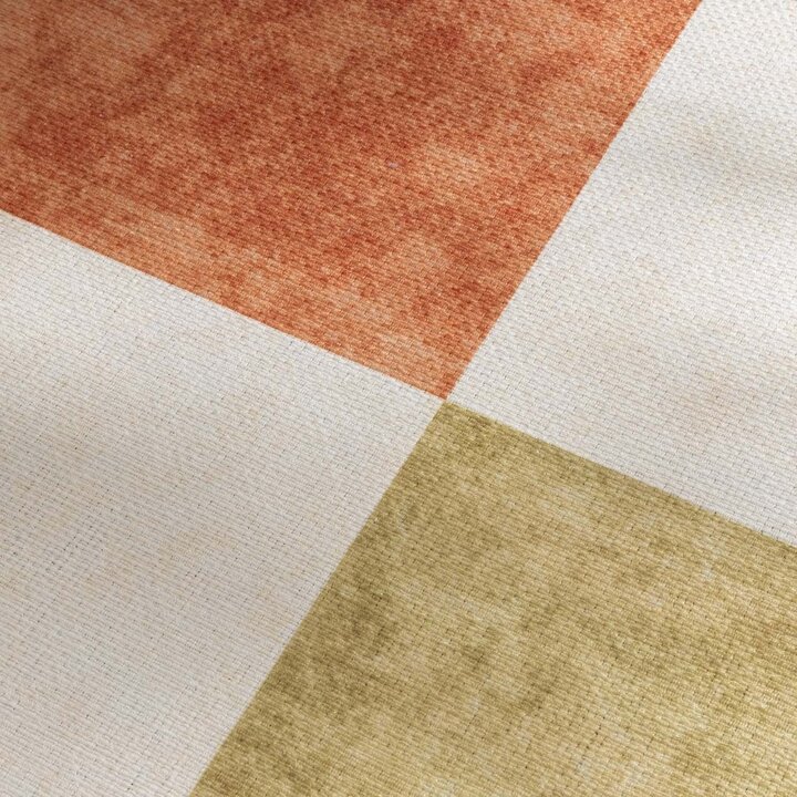 Dywan zewnętrzny Retro - Pop Cubes Terakota - 3