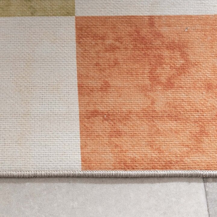 Dywan zewnętrzny Retro - Pop Cubes Terakota - 5