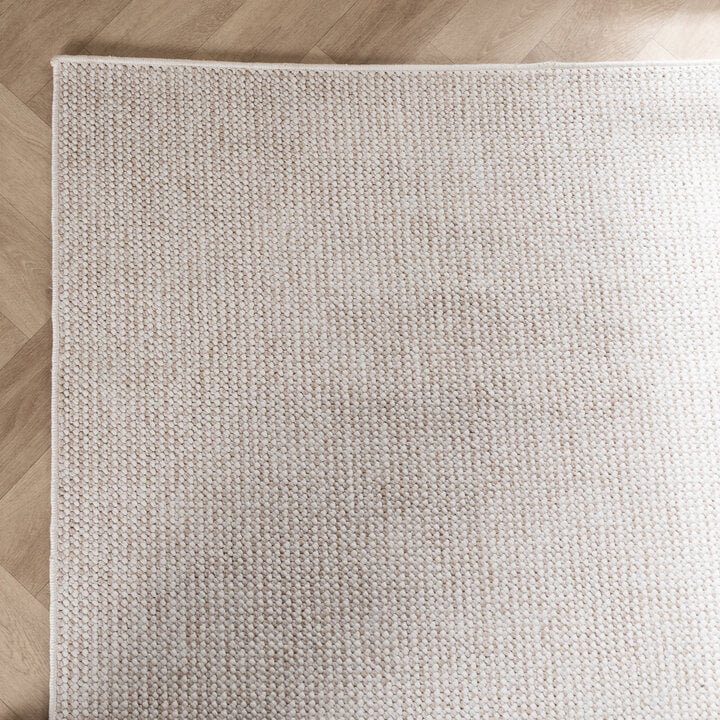 Dywan z krótkim włosiem - Lykke Kremowy - 5