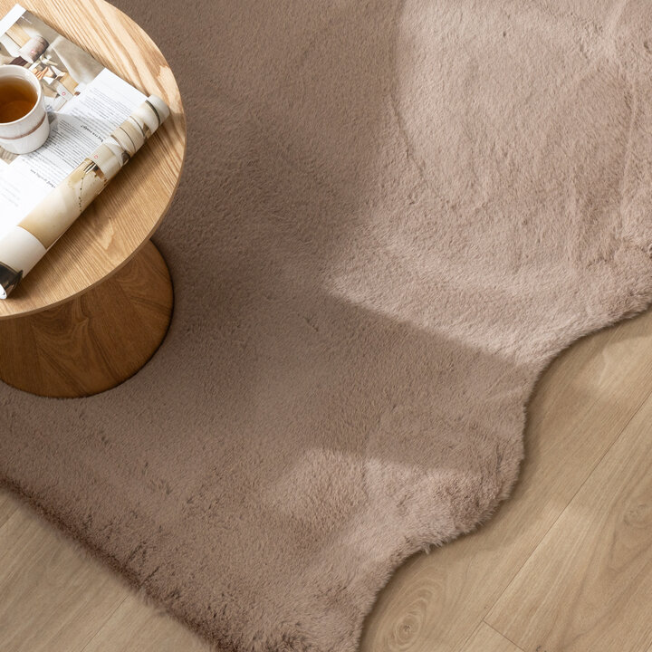 Dywan z długim włosiem - Comfy Supreme Wavy Taupe - 2