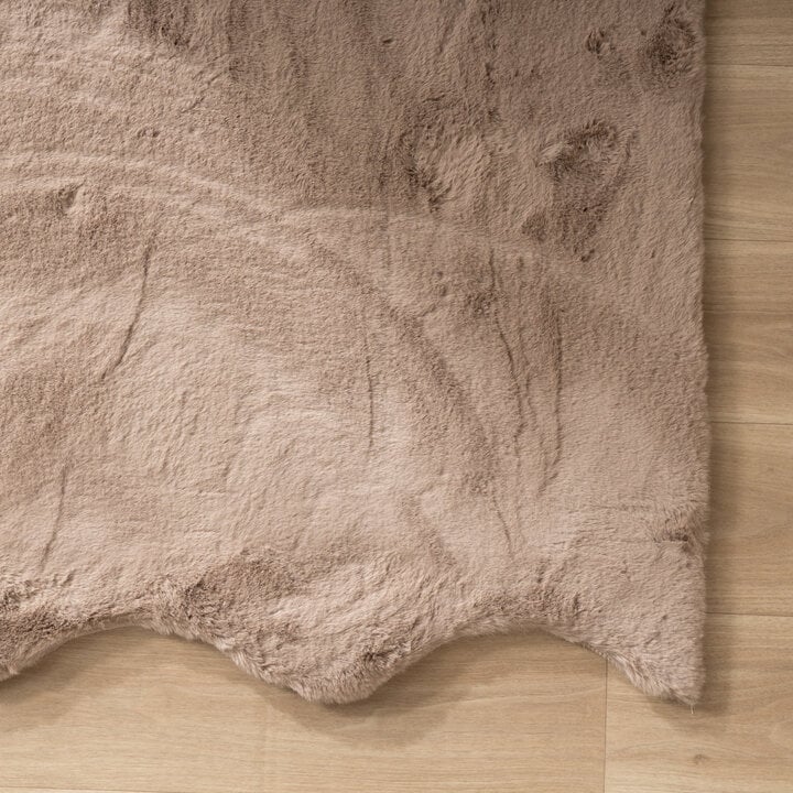 Dywan z długim włosiem - Comfy Supreme Wavy Taupe - 4