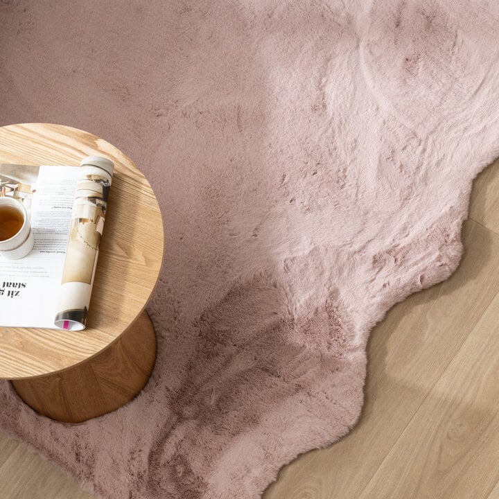 Dywan z długim włosiem - Comfy Supreme Wavy Różowy - 2