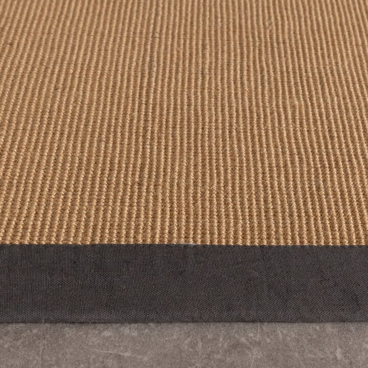 Dywan sizalowy - Tulum Border Antracyt - 5