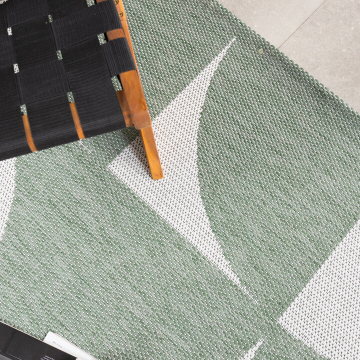 Dywan zewnętrzny - Summer Shapes Zielony - 3