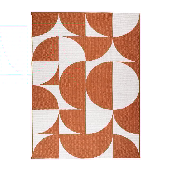 Dywan zewnętrzny - Summer Shapes Terakota - 1