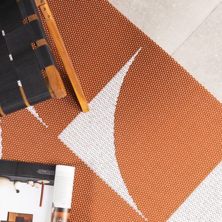 Dywan zewnętrzny - Summer Shapes Terakota - 3