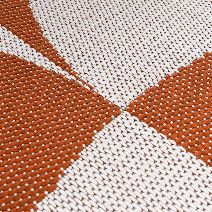 Dywan zewnętrzny - Summer Shapes Terakota - 4