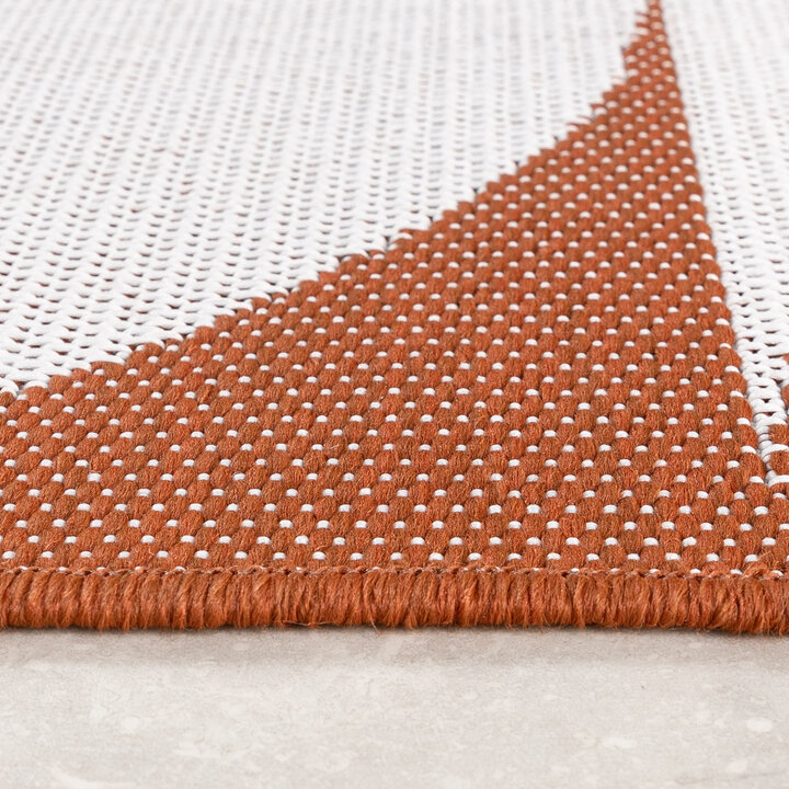 Dywan zewnętrzny - Summer Shapes Terakota - 6