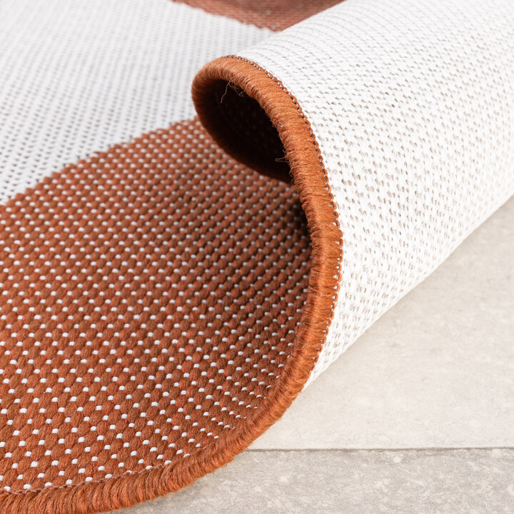 Dywan zewnętrzny - Summer Shapes Terakota - 7