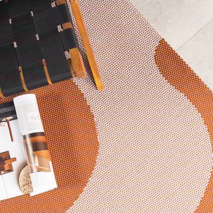 Dywan zewnętrzny - Summer Swirl Terakota - 3