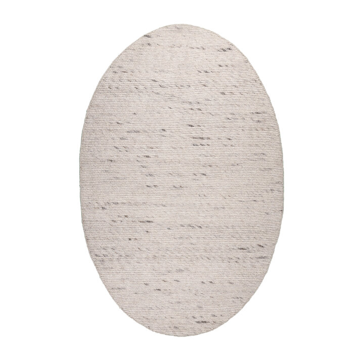 Dywan wełniany nieregularny - Feline Biały/Melanż - 1