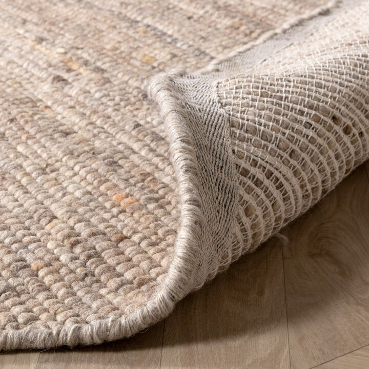 Dywan wełniany okrągły - Feline Taupe/Melanż - 4