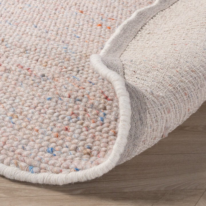 Dywan wełniany okrągły - Feline Pastelowy - 5