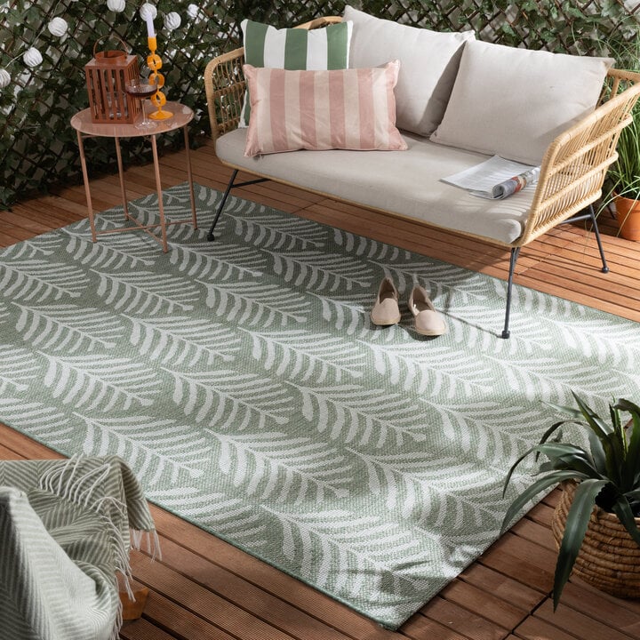 Dywan zewnętrzny - Summer Leaves Zielony