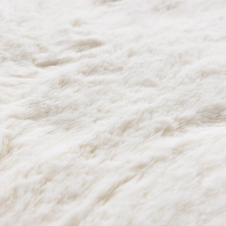 Dywan okrągły z długim włosiem - Comfy Supreme Biały - 3