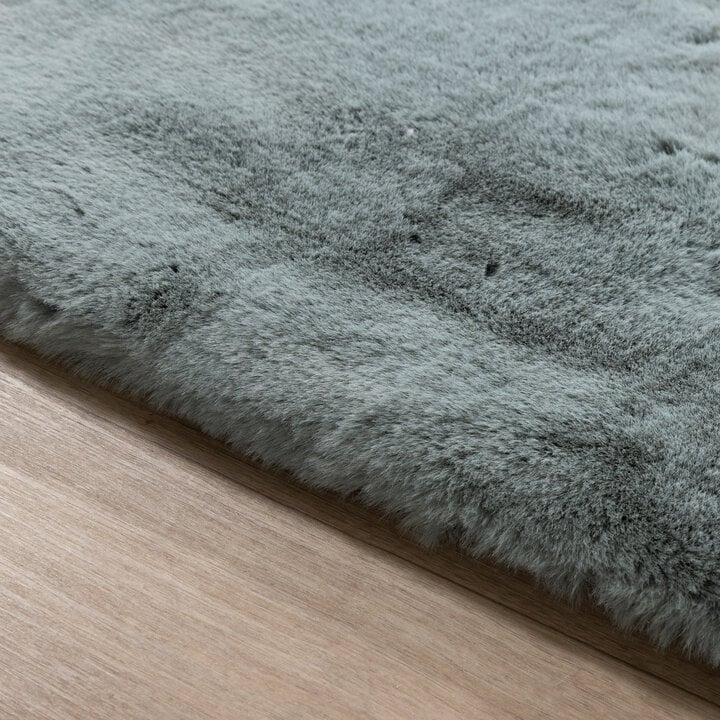 Miękki dywan z długim włosiem - Comfy Supreme Niebieski/Zielony - 5