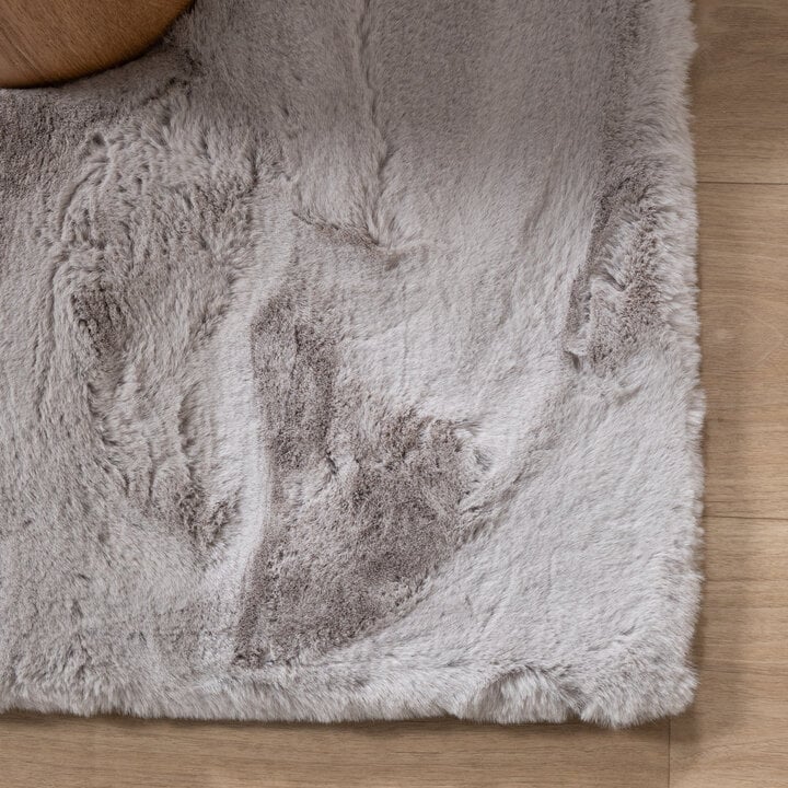 Miękki dywan z długim włosiem - Comfy Supreme Szary - 4