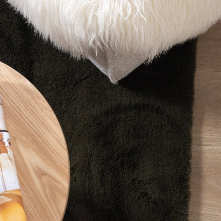 Miękki dywan z długim włosiem - Comfy Supreme Zielony - 2