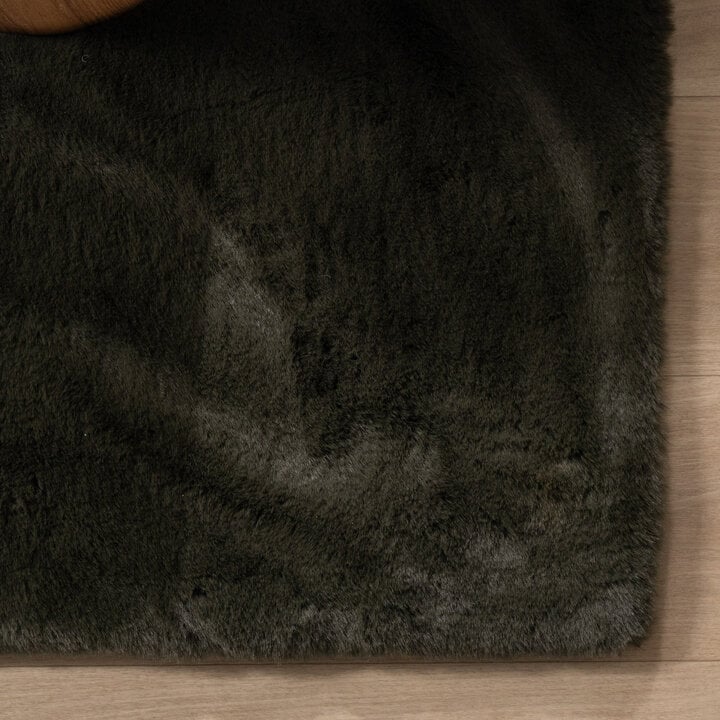 Miękki dywan z długim włosiem - Comfy Supreme Zielony - 4