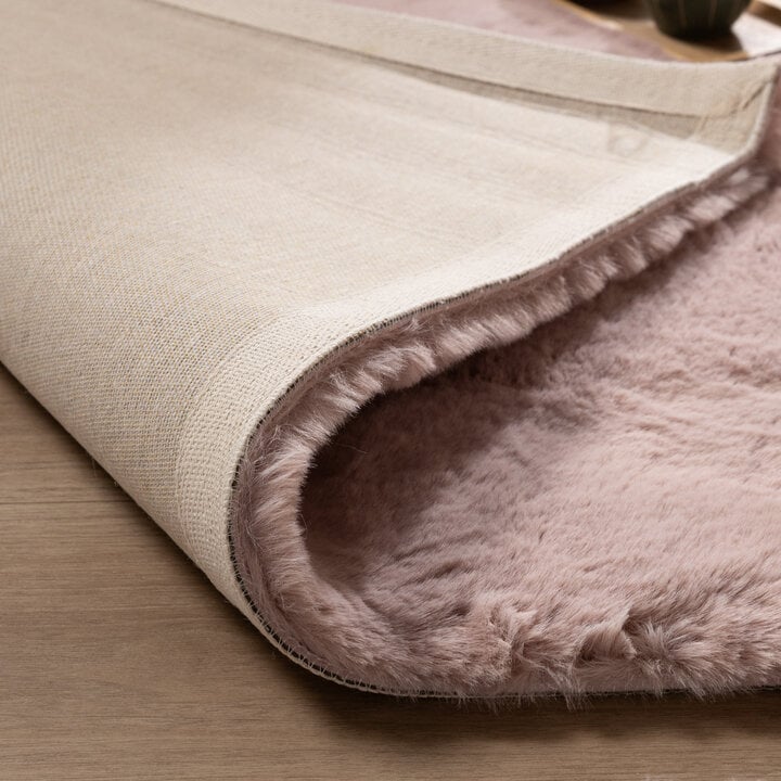 Miękki dywan z długim włosiem - Comfy Supreme Różowy - 6