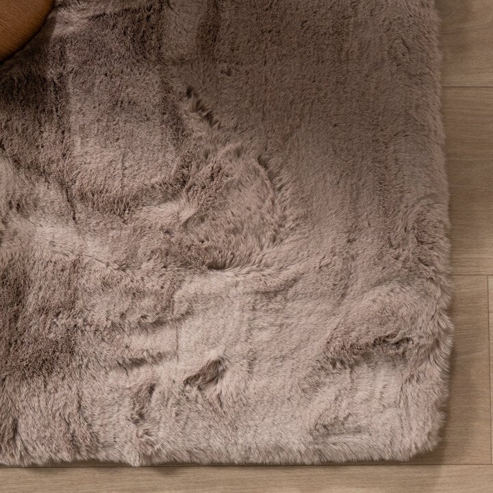 Miękki dywan z długim włosiem - Comfy Supreme Taupe - 4