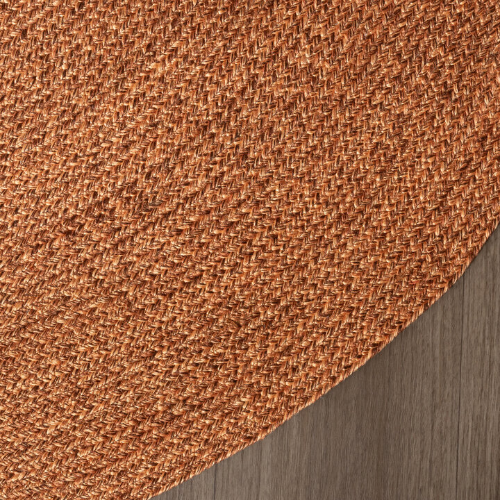 Okrągły dywan na taras - Bali Terakota - 4