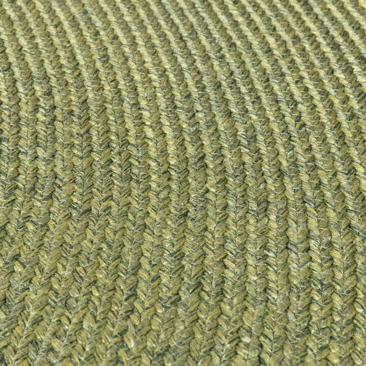 Okrągły dywan na taras - Bali Zielony - 3