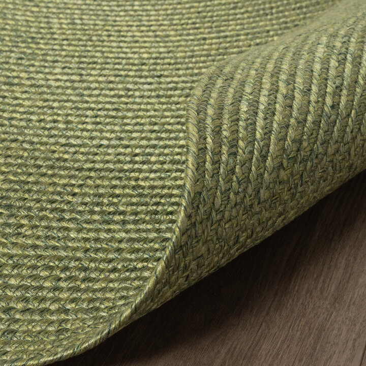 Okrągły dywan na taras - Bali Zielony - 6
