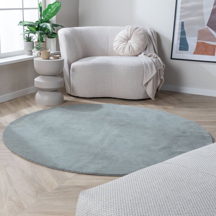 Dywan okrągły nadający się do prania - Vivid Zielony