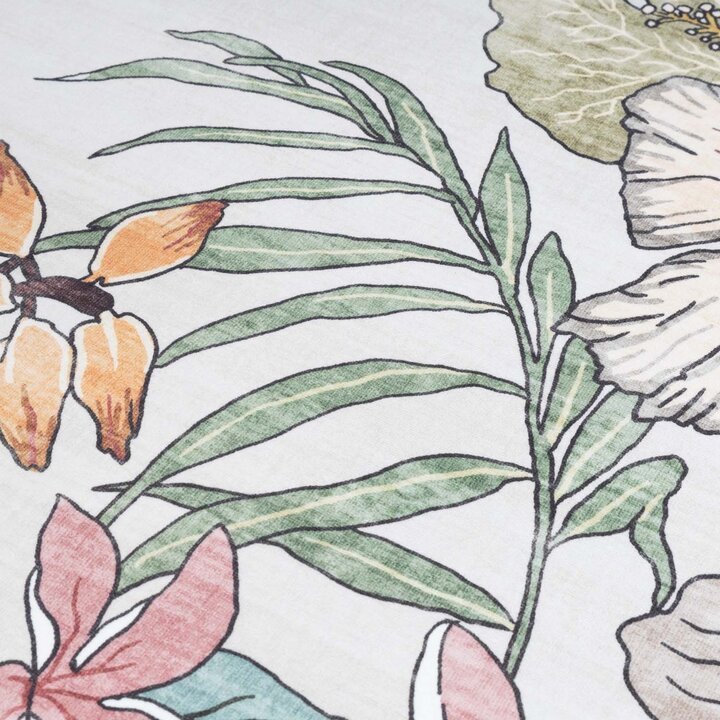 Dywan zewnętrzny okrągły - Poppy Kremowy - 3