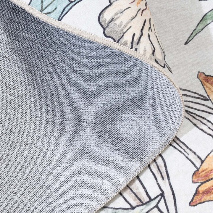 Dywan zewnętrzny okrągły - Poppy Kremowy - 6