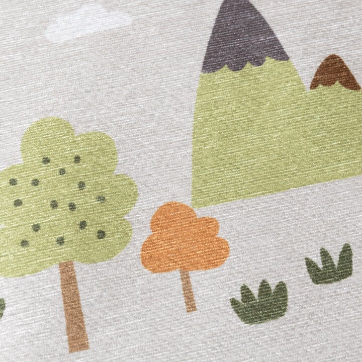 Okrągła mata do zabawy auto - Rocky Ride Szara - 4