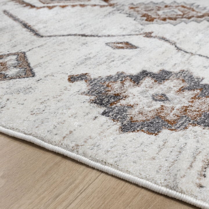 Dywan z długim włosiem - Blend Aztec Terakota - 6