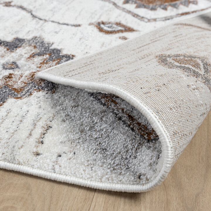 Dywan z długim włosiem - Blend Aztec Terakota - 7