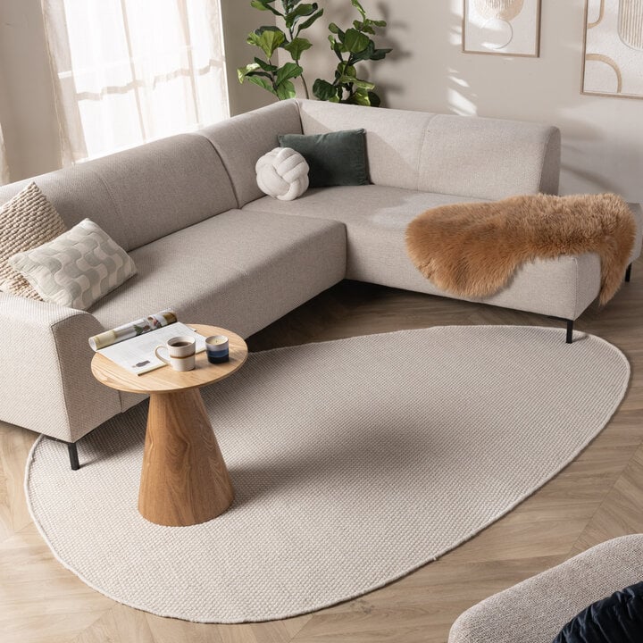 Dywan wełniany nieregularny - Bliss Kremowy