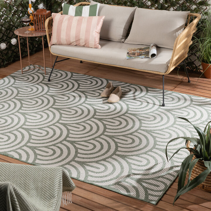 Dywan zewnętrzny - Summer Arch Zielony