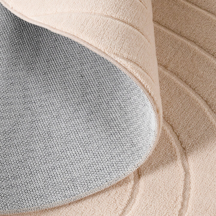 Dywan okrągły skandynawski - Charm Arches Beżowy - 6