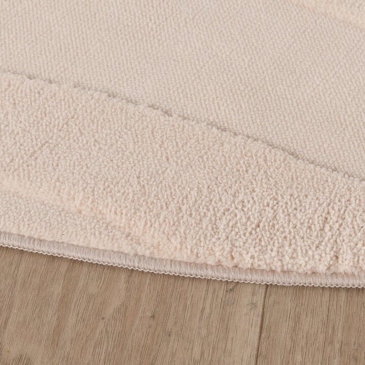 Dywan okrągły skandynawski - Charm Shapes Beżowy - 5