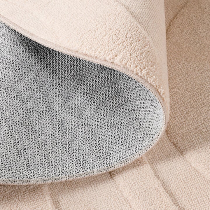 Dywan okrągły skandynawski - Charm Shapes Beżowy - 6