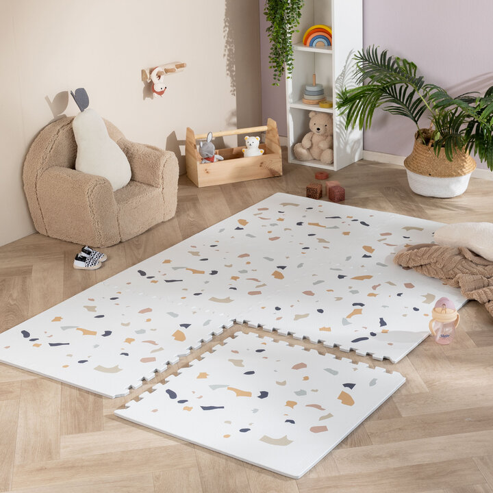 Mata piankowa puzzle - Alfie Confetti Kolorowa