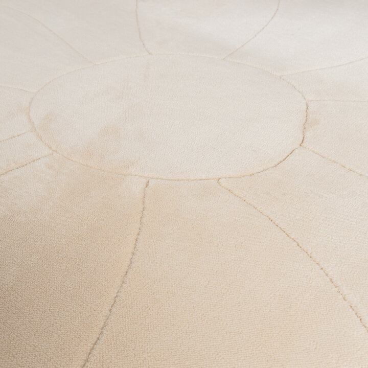 Pralny dywan dziecięcy - Coco Flower Beżowy - 4