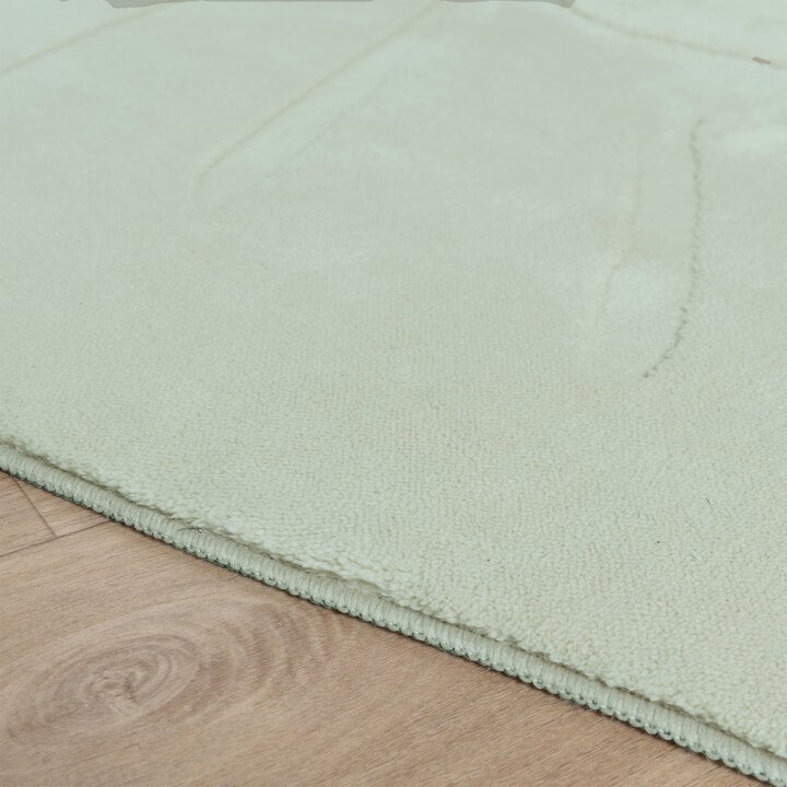 Pralny Dywan Dziecięcy - Coco Leaf Zielony - 6