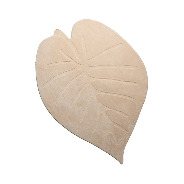 Pralny Dywan Dziecięcy - Coco Leaf Beżowy - 1