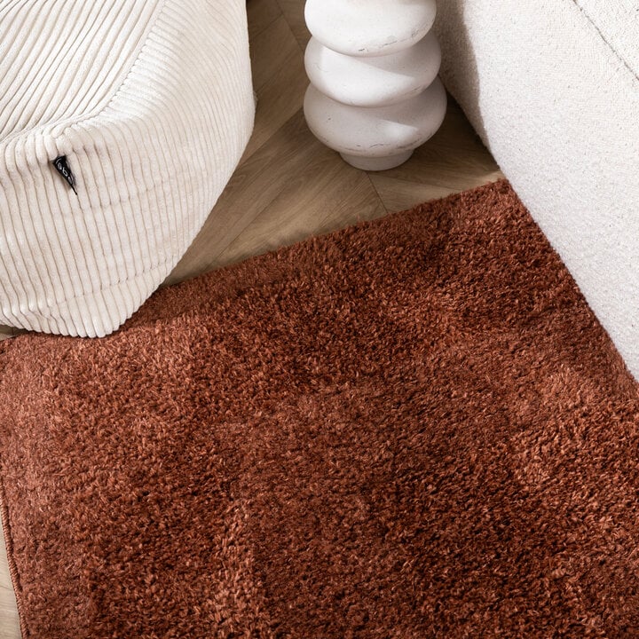 Dywan skandynawski – Lova Border Terakota - 3