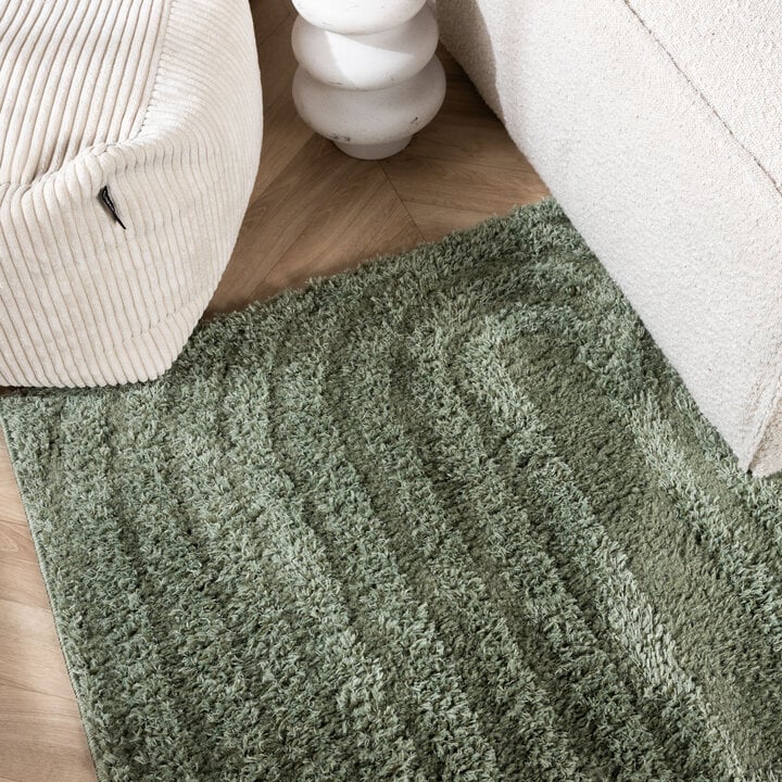 Dywan skandynawski – Lova Arches Zielony - 3